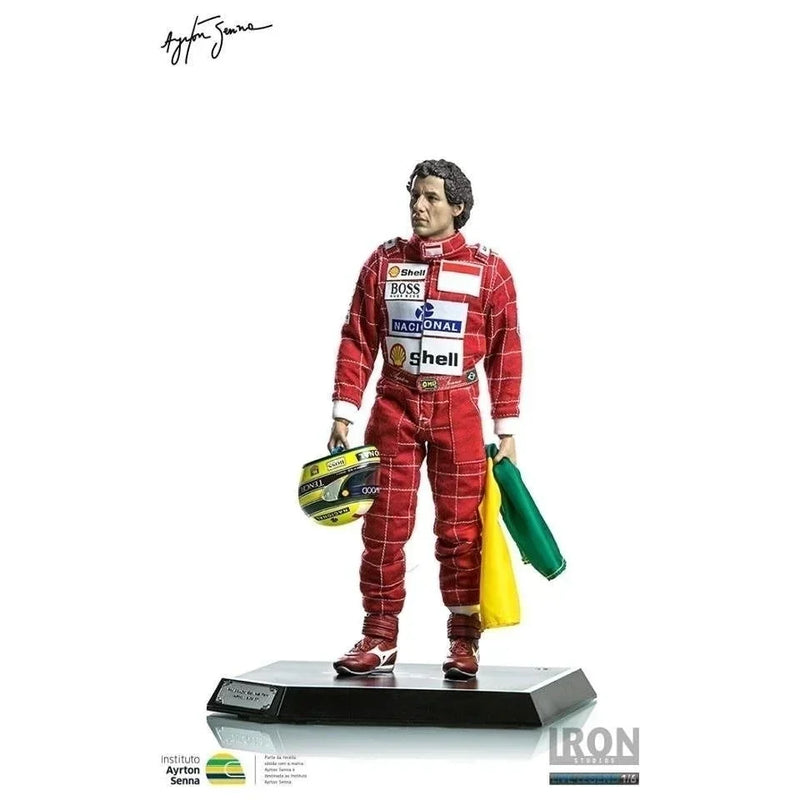 Ayrton Senna Scale 1/6 Live Legend Iron Studios Exclusivo