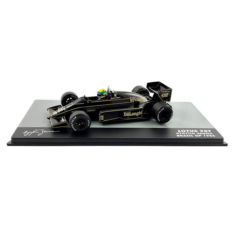 (1986) F1 Miniatura Lotus Renault 98T 1986 Ayrton S. 1:18