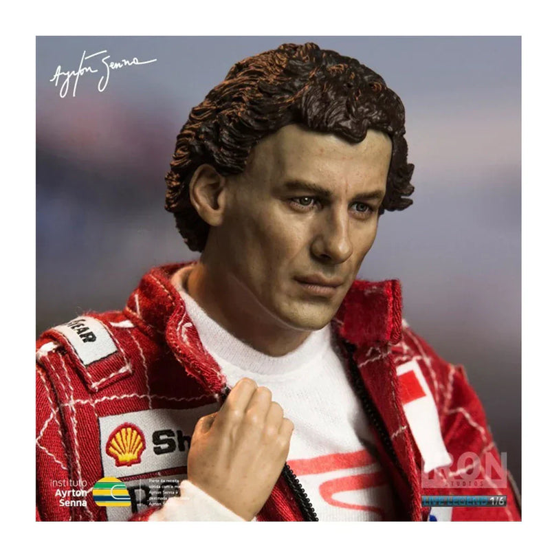 Ayrton Senna Scale 1/6 Live Legend Iron Studios Exclusivo