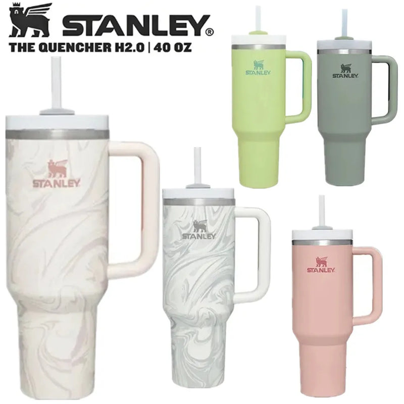 Stanley Quencher com alça e aço inoxidável