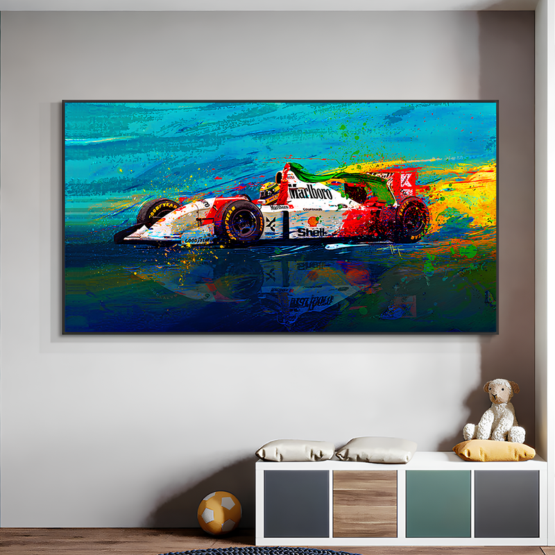 Free Pôster / Quadro Decorativo Fórmula 1 McLaren MP4/4