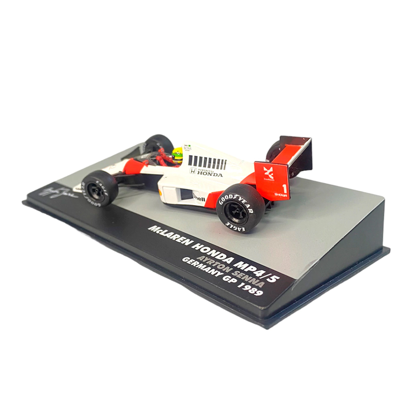 (1990) F1 Miniatura McLaren MP4/5B Ayrton S. 1:18