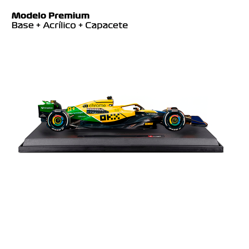 (2024) F1 Miniatura McLaren MCL38 Senna Monaco 1:18